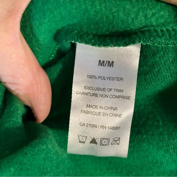 Elf Movie Green Crewneck Sweater M Cotton Headed Ninny Muggins Christmas - Picture 5 of 7